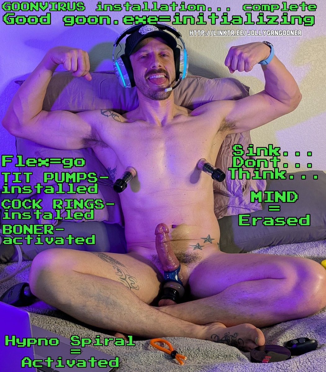 Rusty Shackleford (@mrrickys420) on Twitter photo Uh oh BROS <a href="/KingB8erXXX/">KingB8er | OF/JFF 50% OFF</a> made a huge mistake and downloaded a goon virus! Look how he pumps his tits, gears up his cock, let's his tongue flop out because his brain is empty! He flexes on command of the virus its in control now ππ GOOD GOONER SINK DONT THINK OBEY the goon virus Uh oh BROS <a href="/KingB8erXXX/">KingB8er | OF/JFF 50% OFF</a> made a huge mistake and downloaded a goon virus! Look how he pumps his tits, gears up his cock, let's his tongue flop out because his brain is empty! He flexes on command of the virus its in control now ππ GOOD GOONER SINK DONT THINK OBEY the goon virus