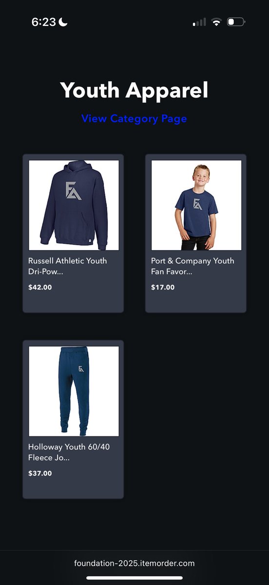 Foundation gear is available online❕ foundation-2025.itemorder.com/shop/home/