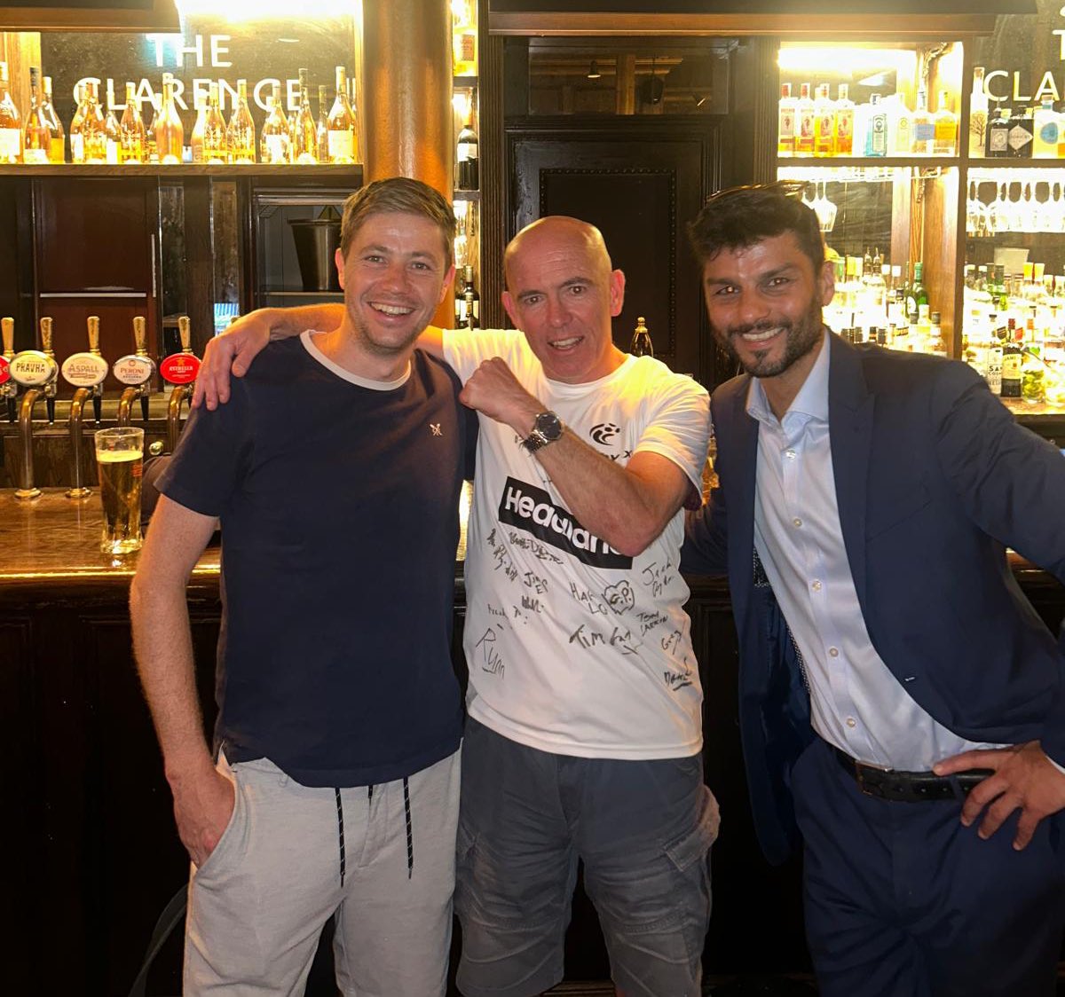 LobbyXI's tweet image. Tonight we celebrated @Rob_Merrick's 12 years of leadership as LobbyXI captain. Thanks Gaffer 👏⚽👏
Here's to the next 12 🍻.