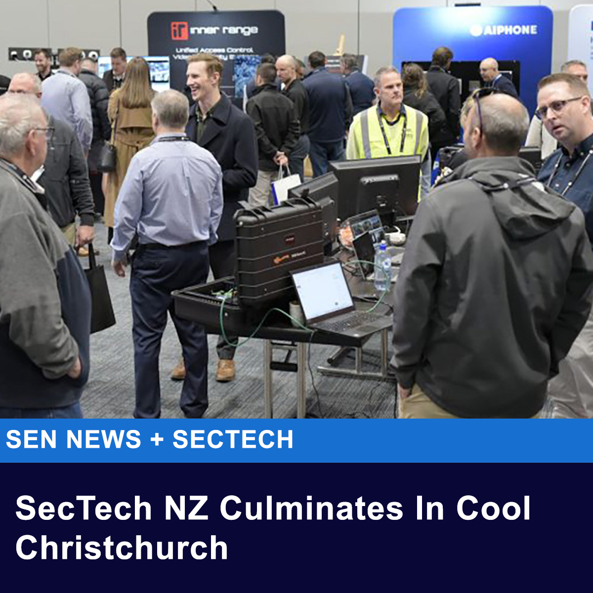 SecElecMag's tweet image. sen.news/sectech-nz-cul…
SecTech Roadshow NZ concluded last week with a great crowd attending the final event at Te Pae in Christchurch.
#sectech #sectechroadshow #sectech2025 #nz #alarm #accesscontrol #cctv #security #safety #automation #events #securityelectronics