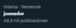 —[🚨] "JOSEADOR" TIENE QUE SER TENDENCIA.

¡Ayuda a PUBLICAR los hashtags/tendencias para mostrar apoyo!  

—¡SI es posible, agrega una foto JOSEADORA para que sea visible la tendencia! 📷

JOSEADOR JOSEADOR JOSEADOR JOSEADOR JOSEADOR JOSEADOR JOSEADOR JOSEADOR