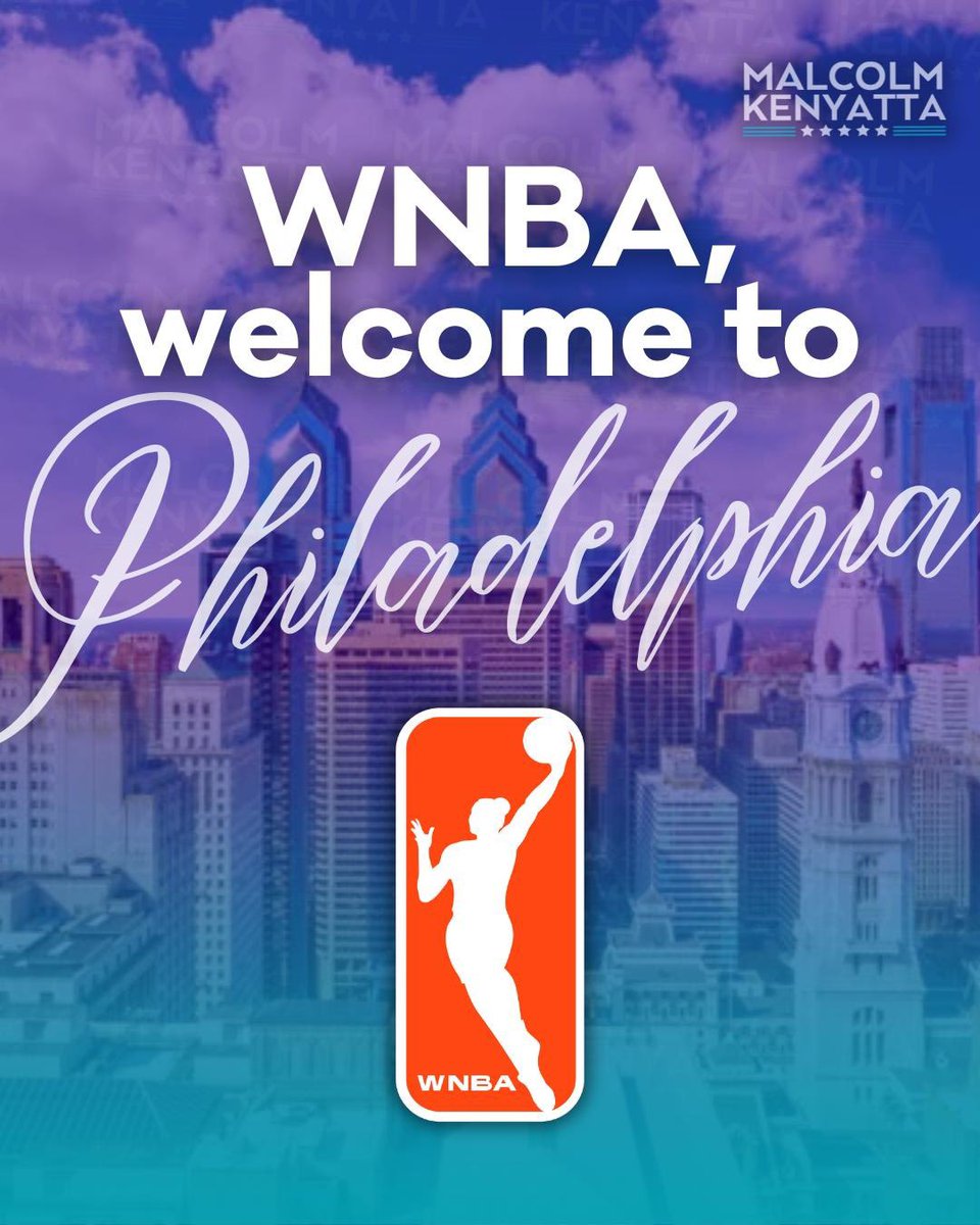 Malcolm_HQ's tweet image. Welcome to Philly, WNBA! @philawnba, 2030 can't come soon enough 👀