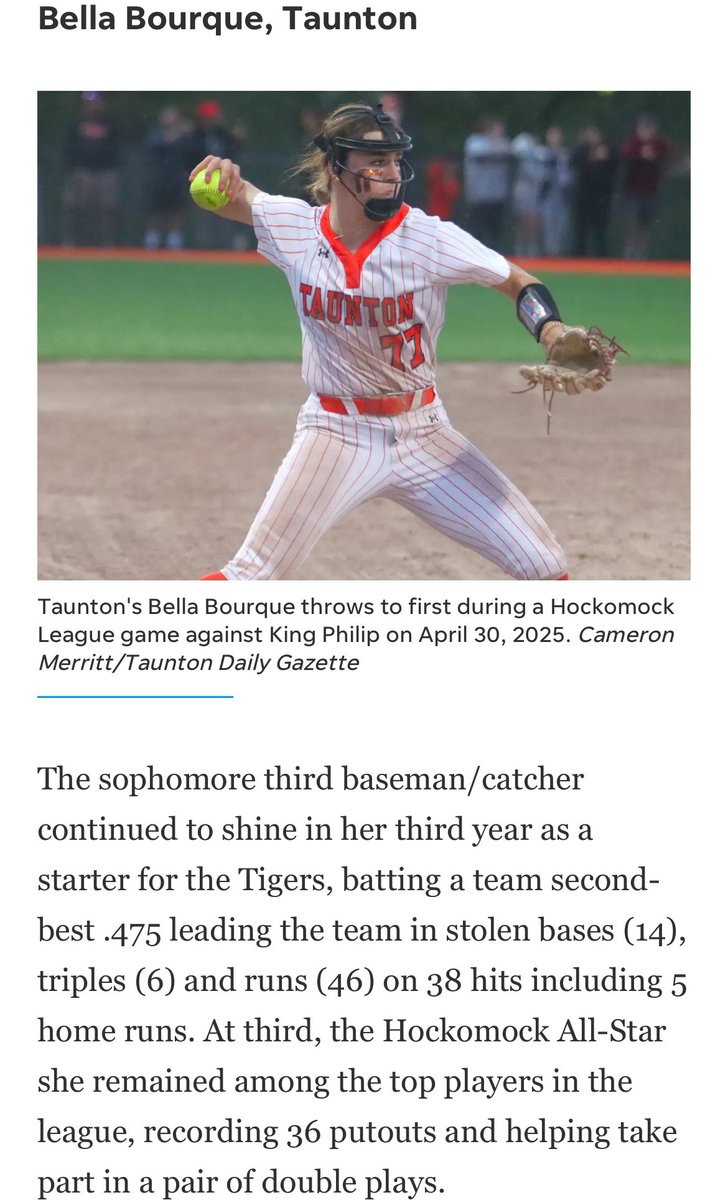 Bella Bourque 2027 tweet media