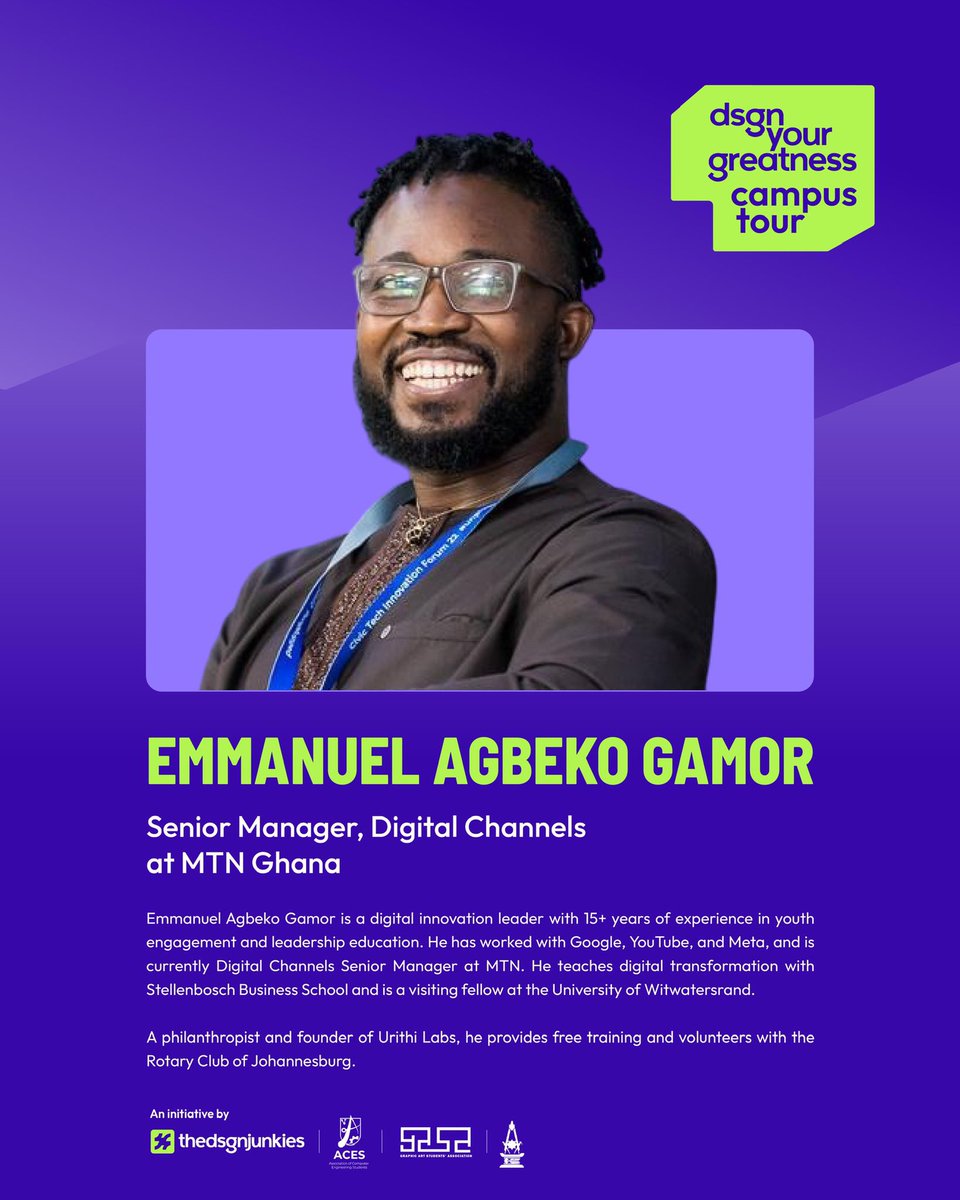 👏🏾 #MosquitoClaps Why did the UI designer break up with the font? It just wasn’t their type 🤣 

Let’s go 🚀 

Super excited about this campus tour in collaboration with Eliu Gift Hub x Urithi Labs x We Dey Manage Academy #GamorLegacy