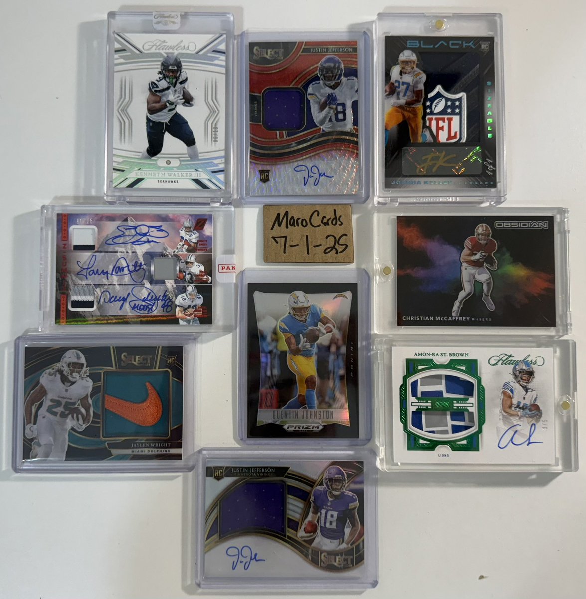 Maro Cards (@cardsmaro) on Twitter photo 🚀🚀AVAILABLE INVENTORY🚀🚀
everything’s available for sale. let me know which card(s) you’re interested in and we can get some deals done. Dm works best to keep it organized. Retweets always appreciated🤟🏼<a href="/HobbyRetweet_/">Hobby Retweet</a> <a href="/sports_sell/">@SPORTS_SΞLL</a> 🚀🚀AVAILABLE INVENTORY🚀🚀
everything’s available for sale. let me know which card(s) you’re interested in and we can get some deals done. Dm works best to keep it organized. Retweets always appreciated🤟🏼<a href="/HobbyRetweet_/">Hobby Retweet</a> <a href="/sports_sell/">@SPORTS_SΞLL</a>