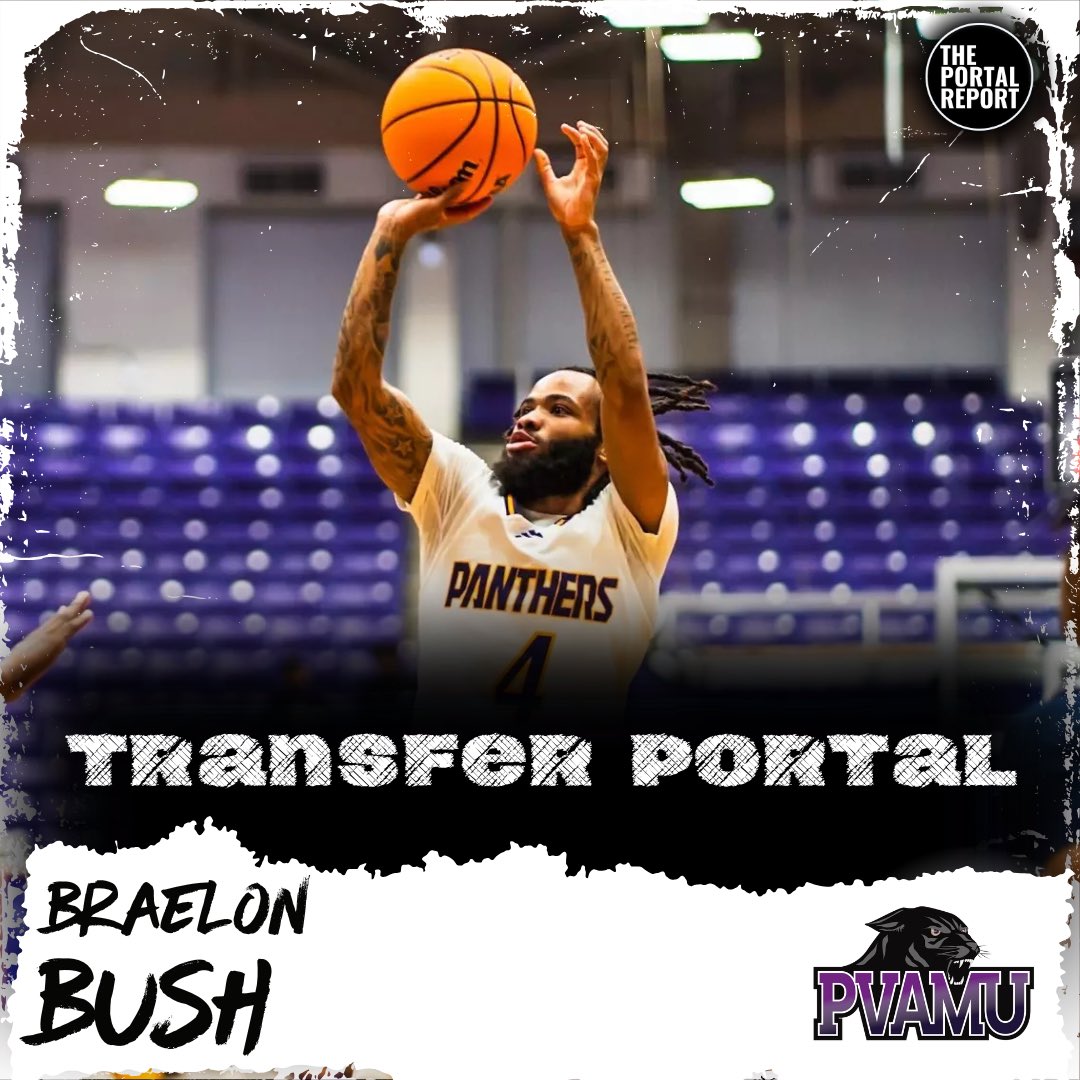 The Portal Report (@theportalreport) on Twitter photo PVAMU G Braelon Bush will enter the transfer portal, he tells <a href="/ThePortalReport/">The Portal Report</a>.
The 5’9 Sr. averaged 13.4 points, 2.8 assists, and 1.9 rebounds this game, on 47% FG and 41.6% 3PT.
First by <a href="/jakelieberman2/">Jake Lieberman</a> PVAMU G Braelon Bush will enter the transfer portal, he tells <a href="/ThePortalReport/">The Portal Report</a>.
The 5’9 Sr. averaged 13.4 points, 2.8 assists, and 1.9 rebounds this game, on 47% FG and 41.6% 3PT.
First by <a href="/jakelieberman2/">Jake Lieberman</a>