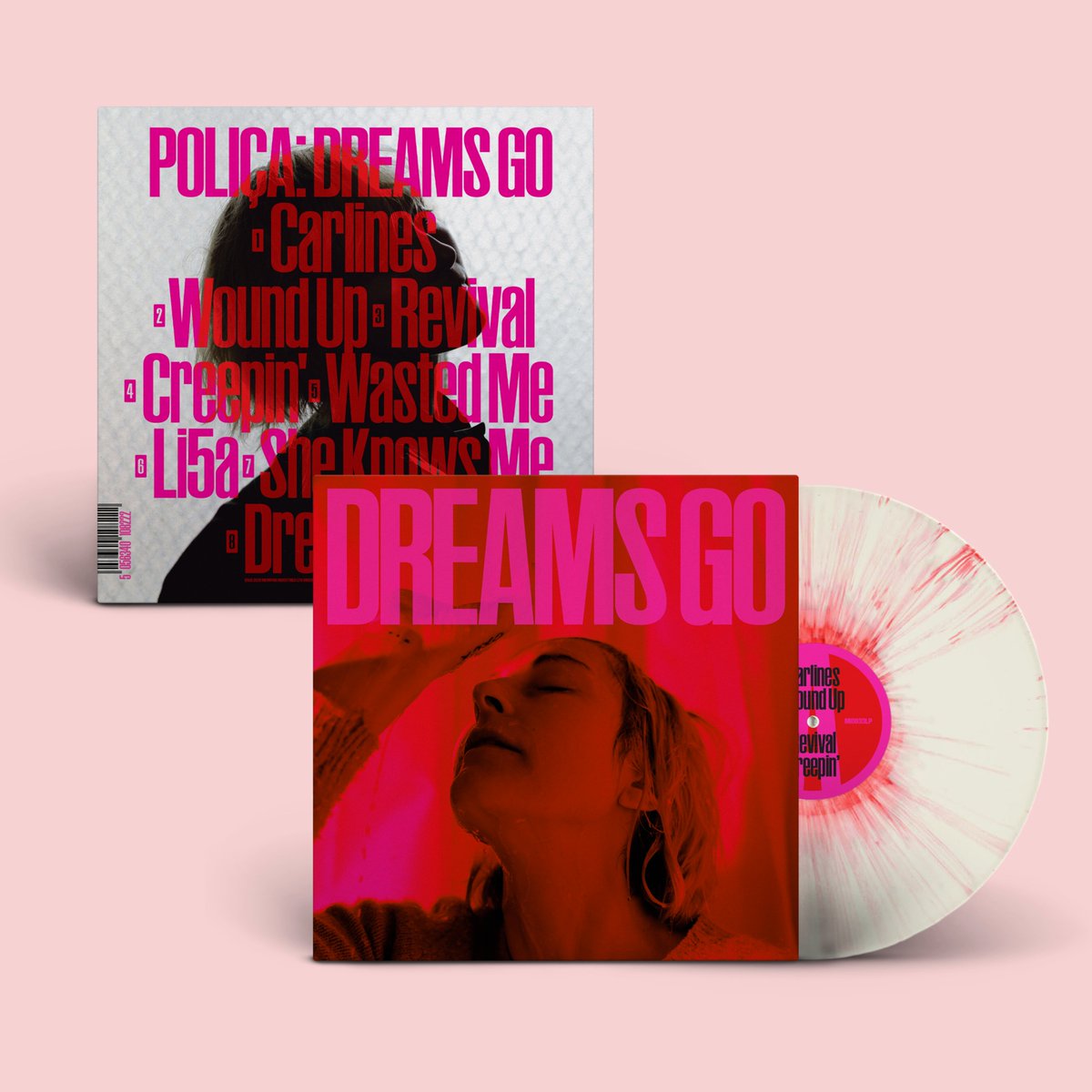 POLIÇA (@thisispolica) on Twitter photo You can preorder on ltd edition splatter vinyl from our store, plus a signed risograph lyric book and Dream Go socks.
Limited to a run of 500 the splatter edition is available exclusively from our store
polica.ffm.to/dreamsgo/offic…
and <a href="/RoughTrade/">Rough Trade</a>
polica.ffm.to/dreamsgo/rough… You can preorder on ltd edition splatter vinyl from our store, plus a signed risograph lyric book and Dream Go socks.
Limited to a run of 500 the splatter edition is available exclusively from our store
polica.ffm.to/dreamsgo/offic…
and <a href="/RoughTrade/">Rough Trade</a>
polica.ffm.to/dreamsgo/rough…