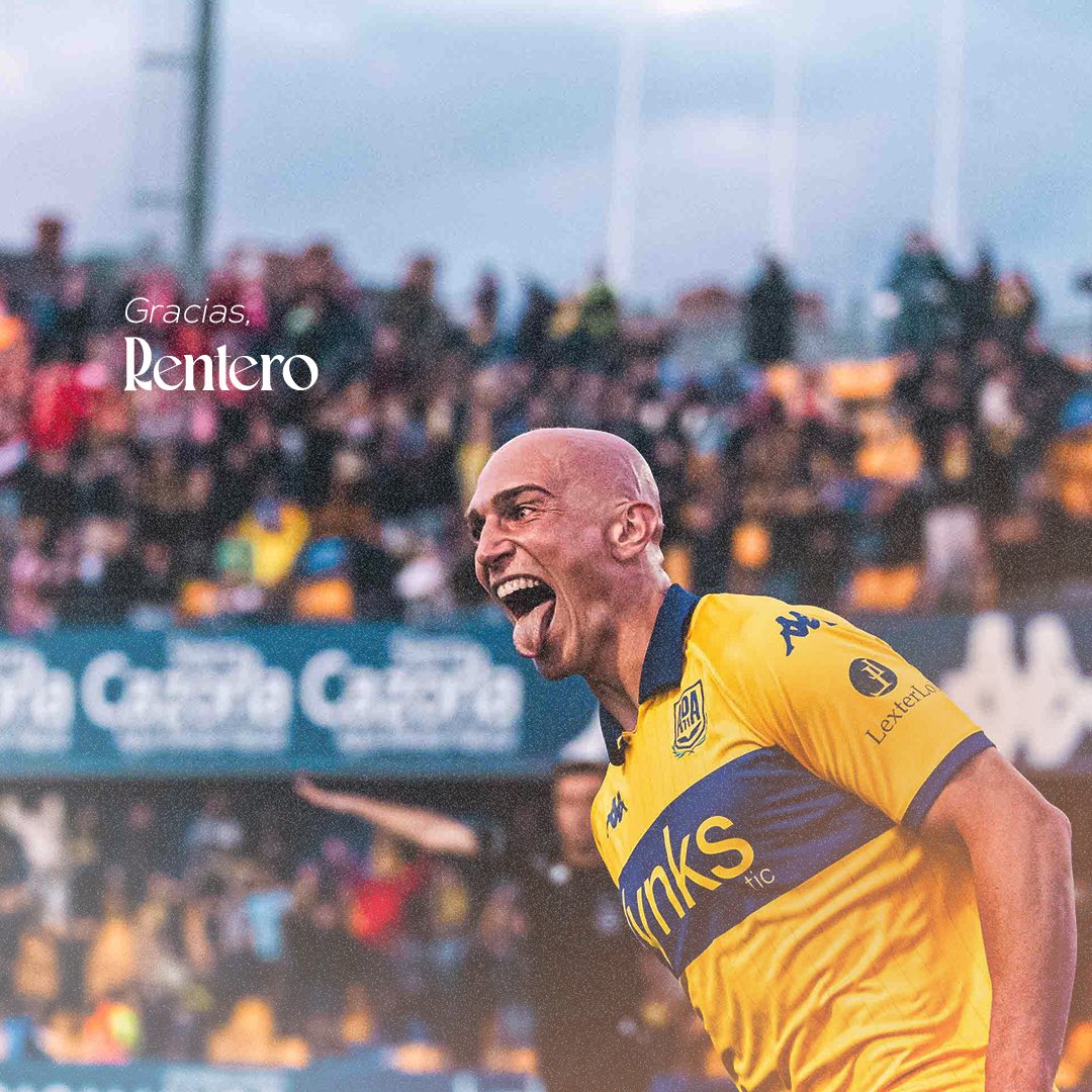 Agradecemos a Rentero su esfuerzo y compromiso en el tiempo que ha formado parte de nuestro club y le deseamos mucha suerte en el futuro