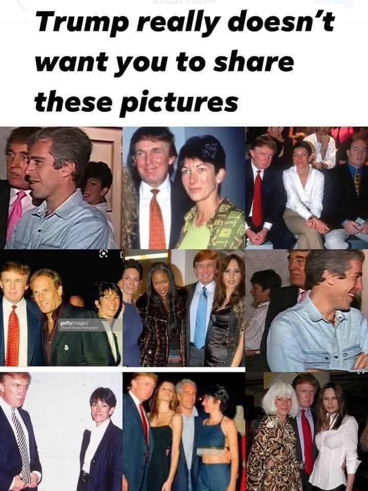 <a href="/Ronxyz00/">Ron Smith</a> He's got millions of pictures with epstein and maxwell...WTF are you talking about?