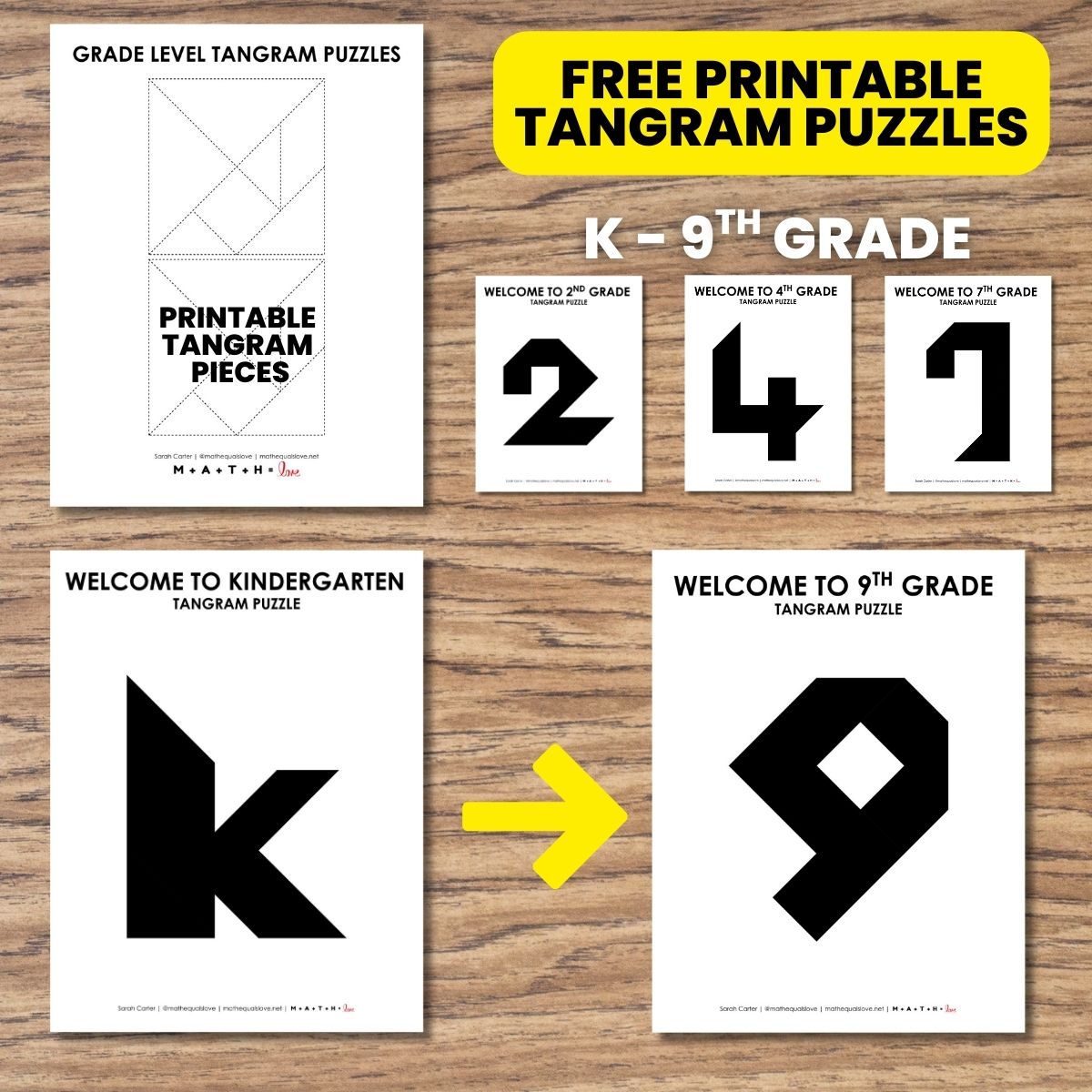 NEW Grade Level Tangram Puzzles for the First Week of School (Kindergarten through Ninth Grade) 

mathequalslove.net/grade-level-ta…

#mtbos #iteacthmath #puzzlingclassroom #firstweekofschool