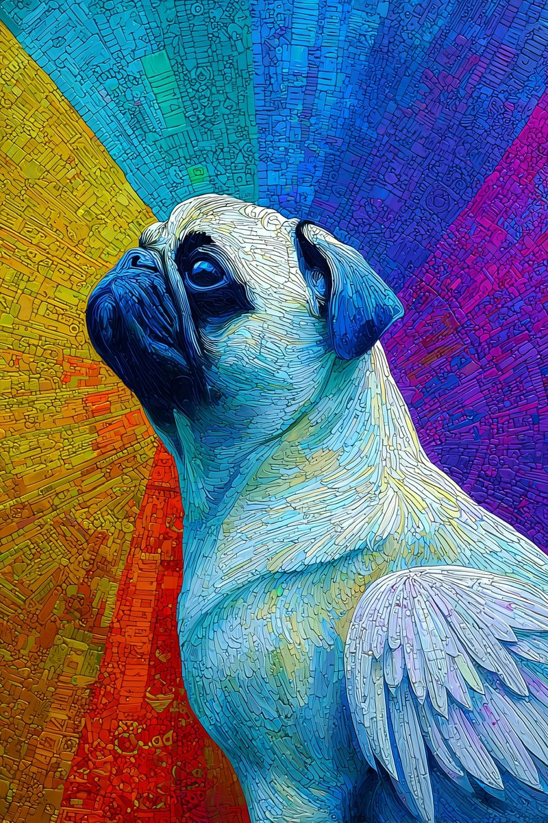 😇 Pugs and Angels OE update 😇

Thank you so much my dearest frens <a href="/saeid68s/">saeid</a> and <a href="/canvas_zi_nft/">canvaŝ</a> for minting two more editions 🙏🙏

4 days open 
6 editions minted 
1.5 tz

objkt.com/tokens/open_ob…

#4Habibi