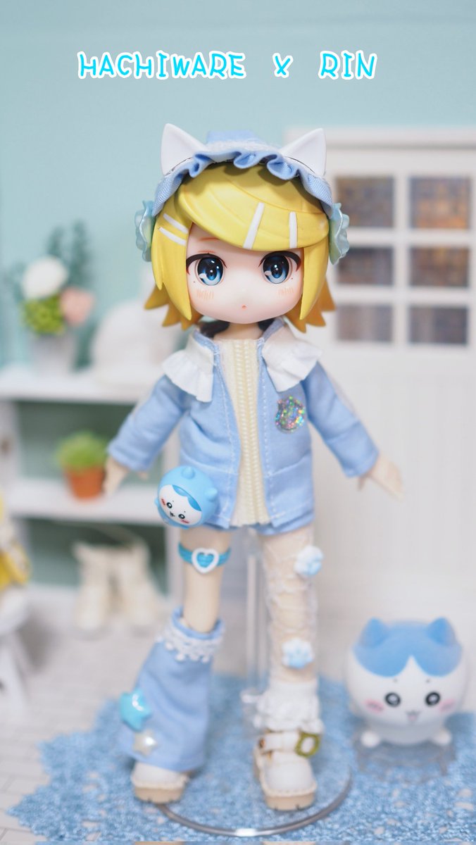 oko_009's tweet photo. ハチワレ推し🩵🩵

#鏡音リン https://t.co/Cyxi7qqzqU