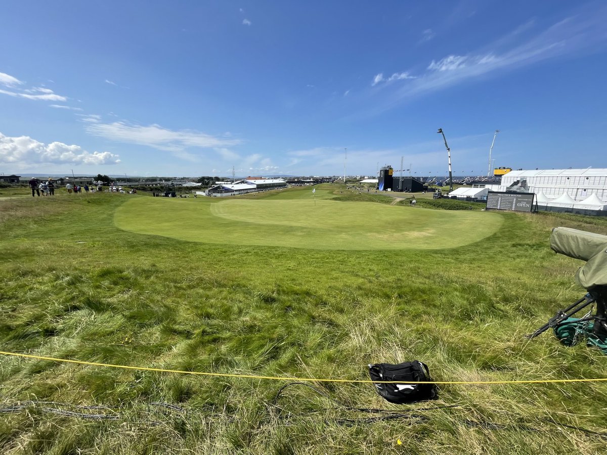 OllieHolt22's tweet image. The first at Portrush, where Rory McIlroy carded an 8 in his first round here six years ago