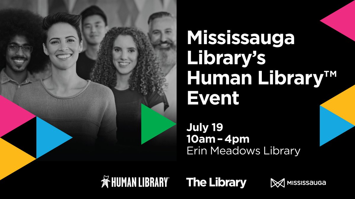 The Human Library will be at Erin Meadows Library on Saturday. The Human Library promotes tolerance, celebrates differences and encourages understanding of people with different cultural or lifestyle backgrounds.

Learn more: bit.ly/4kwo5dS