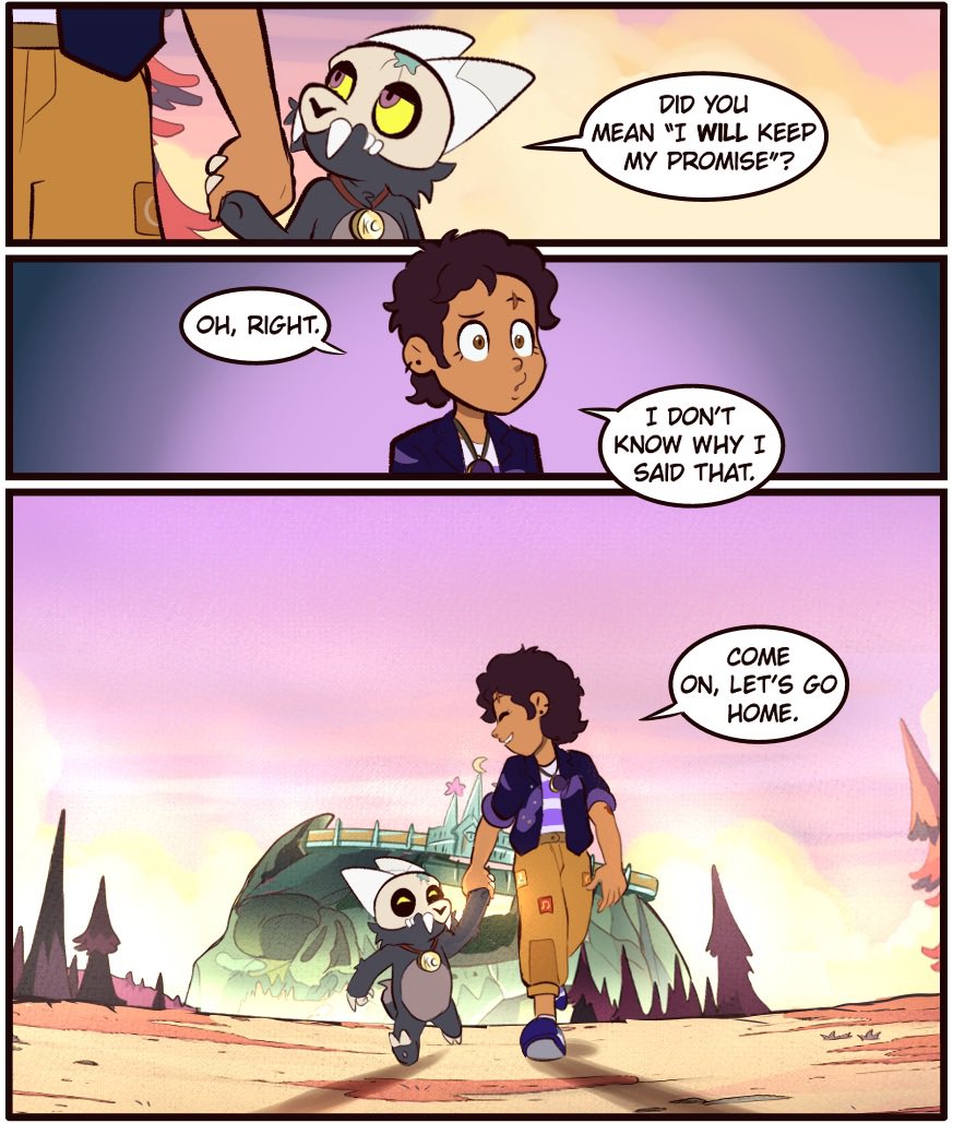 MoringmarkMark's tweet image. A Promise #TheOwlHouse #toh