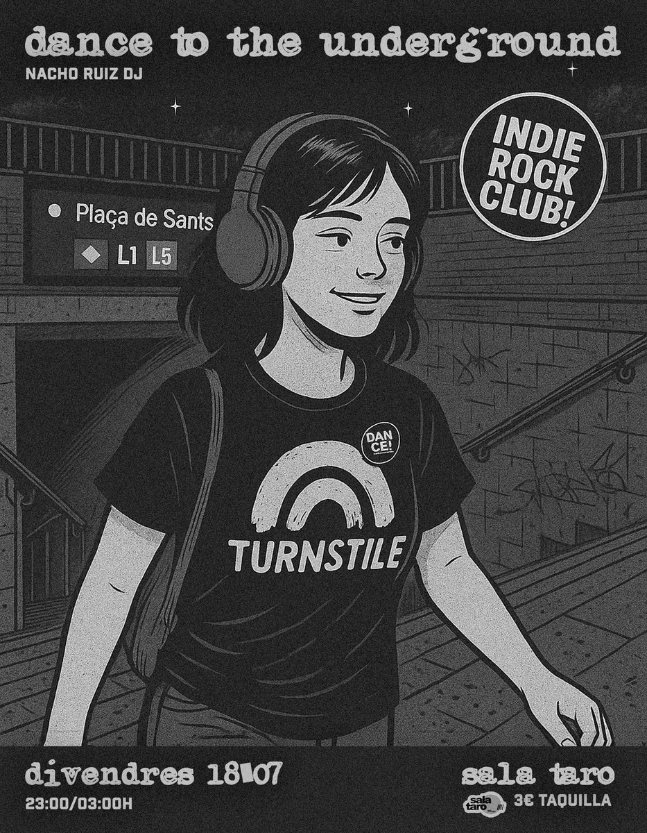 Este viernes, DTTU en la <a href="/TaroSala/">Sala Taro</a> con <a href="/NachoRuiz/">Nacho Ruiz</a> 🤘♥️✨