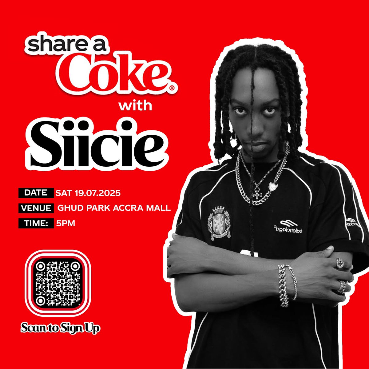 We going to have fun with our fav people this Saturday at Ghud Park! Good vibes, cold Coke, and great company await. Don’t miss it! #ShareACoke
Sign up here 👉 bit.ly/4lEHDhd