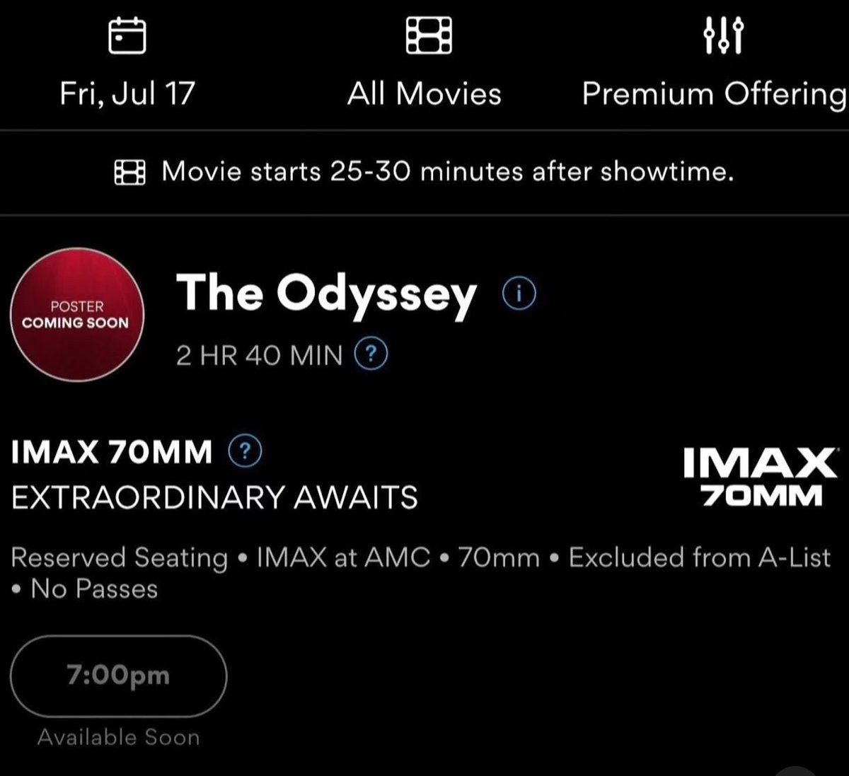 I don’t like this because tickets will be scalped

But goddamn being the only director in film history to drop tickets a year before release with no trailer and still sellout is something to witness
