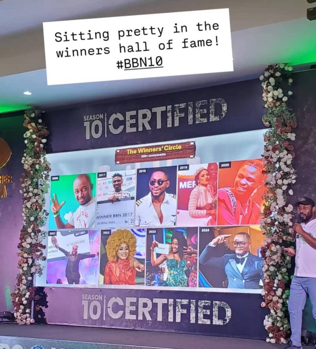 kelvinpowelll15's tweet photo. They'll always remember the winners of bbnaija. 
See my winner @iamkellyrae1 
Hall of fame❤

#BBNaija 
#BBNaijaS10 https://t.co/kimAe2G0Dp