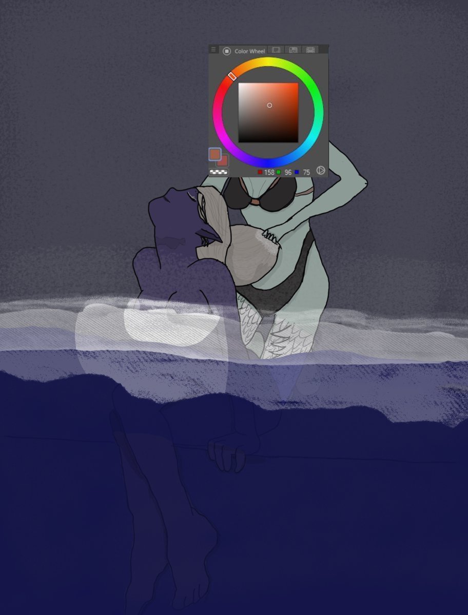 soup_ey's tweet image. Pulling a @turtle_brownie bc I hate my characters whole entire.... just about everything tbh but I do love Mei in this and it was kinda fun doing the fog and such...