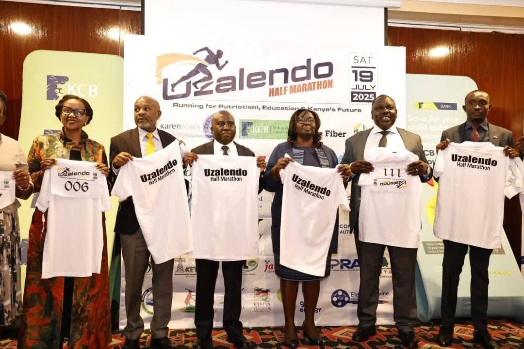 Uzalendo Half Marathon Media Brief earlier today. 

The event was launched by Hon. Hanna Cheptumo, CS for Gender, culture and children services. 

Education, Sport and community service are powerful tools in building a just and equitable nation. 
#uzalendo2025 #ereffoundation