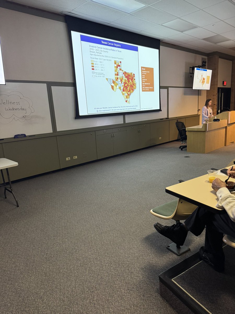 DrSAHaddad's tweet image. Grand Rounds with @mazo_md discussing Genomics, Culture, and Care: Breast Cancer in South Texas and Latino Communities @mayscancer @LSOM_HemOnc @UTHSAResearch