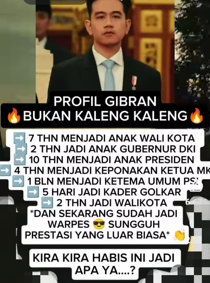 Riwayat wapres termuda sepanjang sejarah.
 Ternyata bukan orang sembarangan. 
😁😁😁