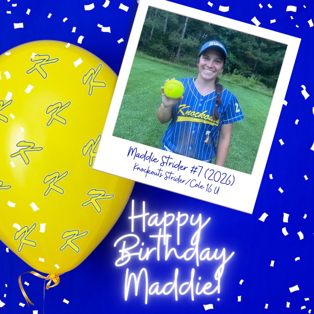 Happy Birthday Maddie! 🥎