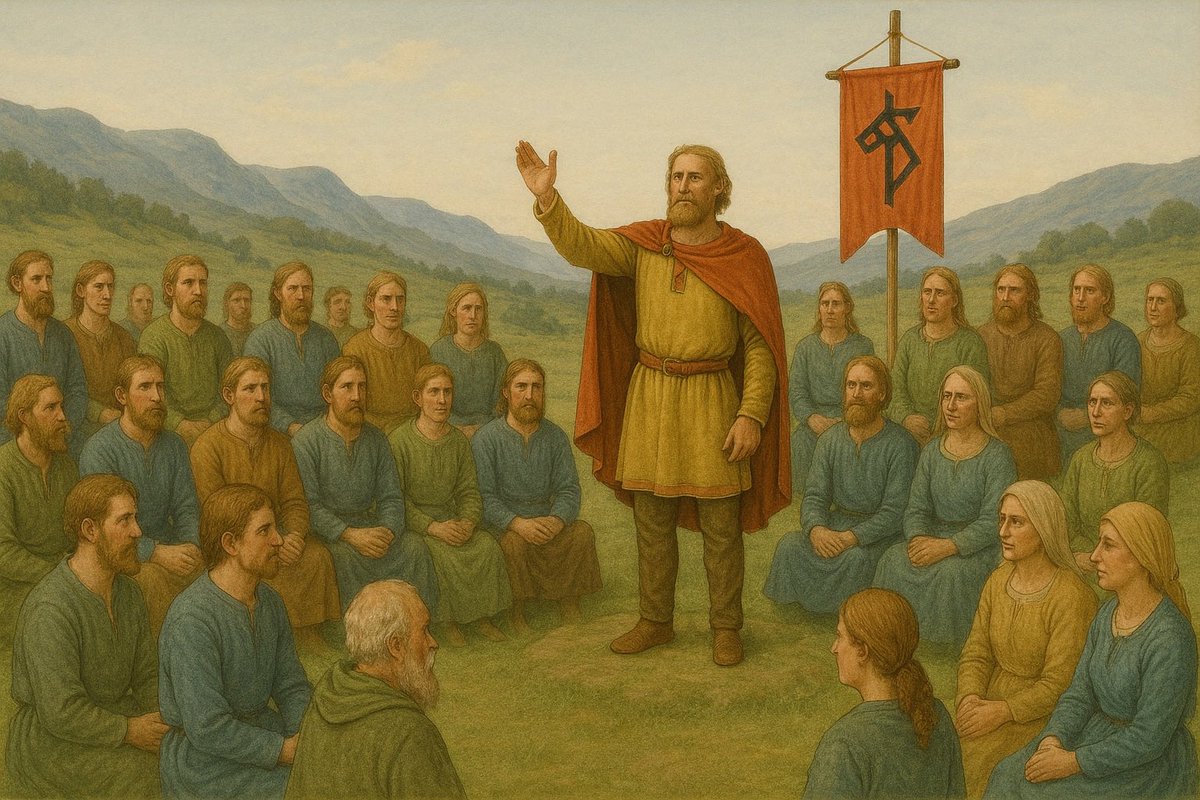 Norroena's tweet photo. #Æfinlogr #Þings #Clan #heaten

               ~ Types of Þings ~

Now we turn to how these clans sustained their representative governments through the hierarchy of the clan system. We begin with the House, or Hús, which corresponds to…

…  https://t.co/T0iqfRVlfQ https://t.co/Rb0sQrLNrp