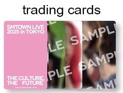 🆕 merch: smtown 2025 Tokyo - trading card set (and other goods