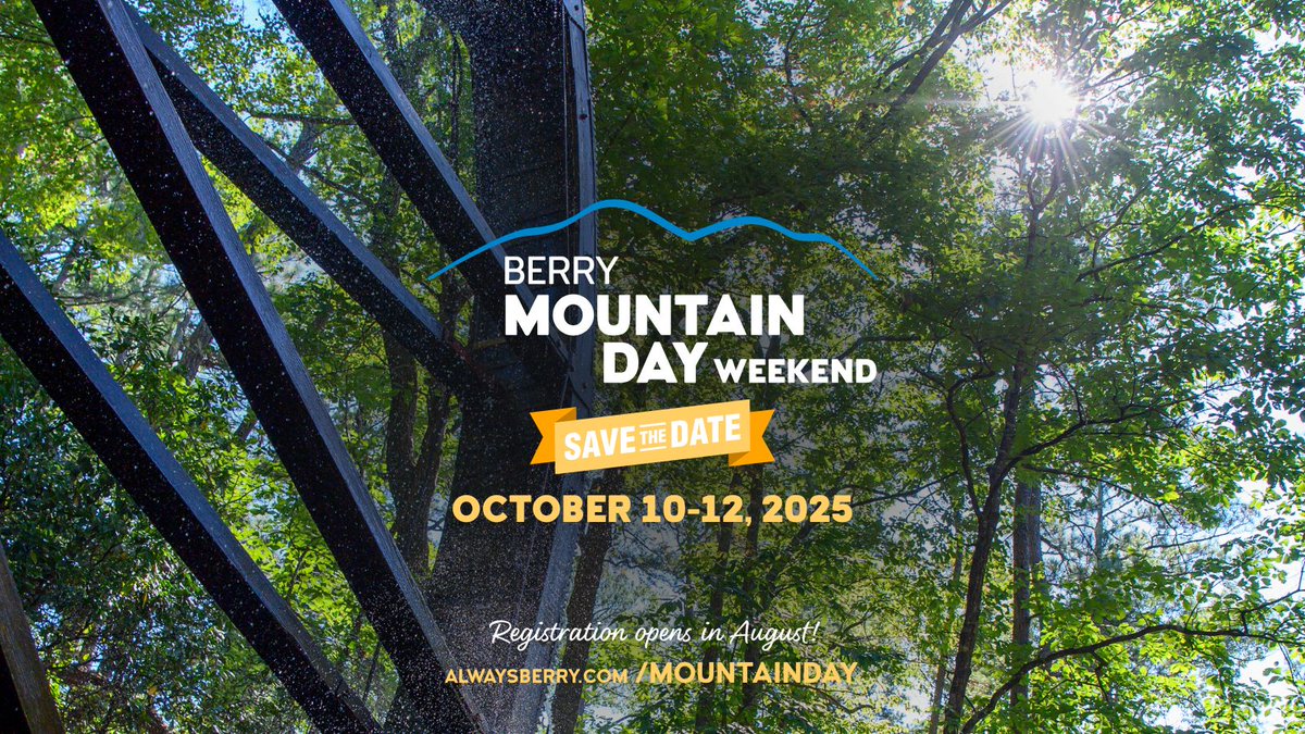 Save the Date for Mountain Day Weekend 2025: October 10–12

Event registration will open in August, so don't miss out! Take a moment to update your contact info so you’re in the loop on all things Mountain Day:
alwaysberry.com/updateinfo