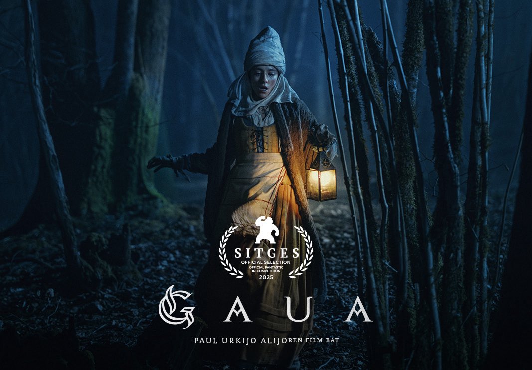 #GAUA
<a href="/sitgesfestival/">Sitges Film Festival</a> -en sekzio ofizialean!!!
Selección oficial en <a href="/sitgesfestival/">Sitges Film Festival</a> 2025!
Zorionak Ekipo!!!
🌙🔥🤘🏽