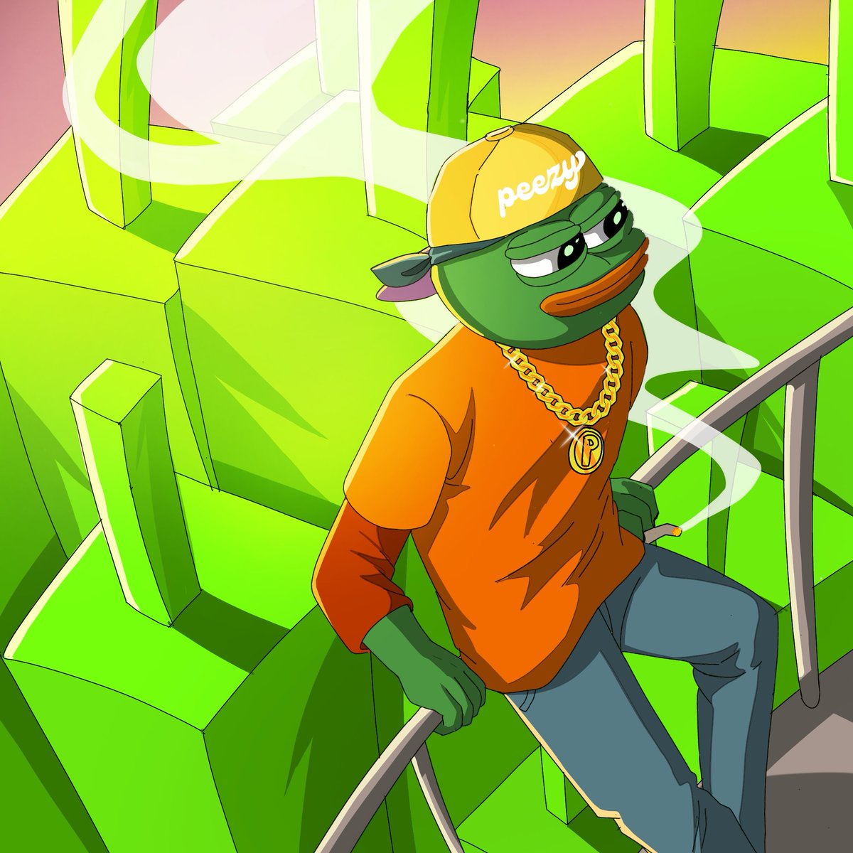If $PEPE can do billions, why can't Pepe's much cooler alter ego do gorillions?  

Come on, guys. It's really very simple 😏 

$PEEZY <a href="/peezyethereum/">Peezy</a> 0x698b1d54E936b9F772b8F58447194bBc82EC1933