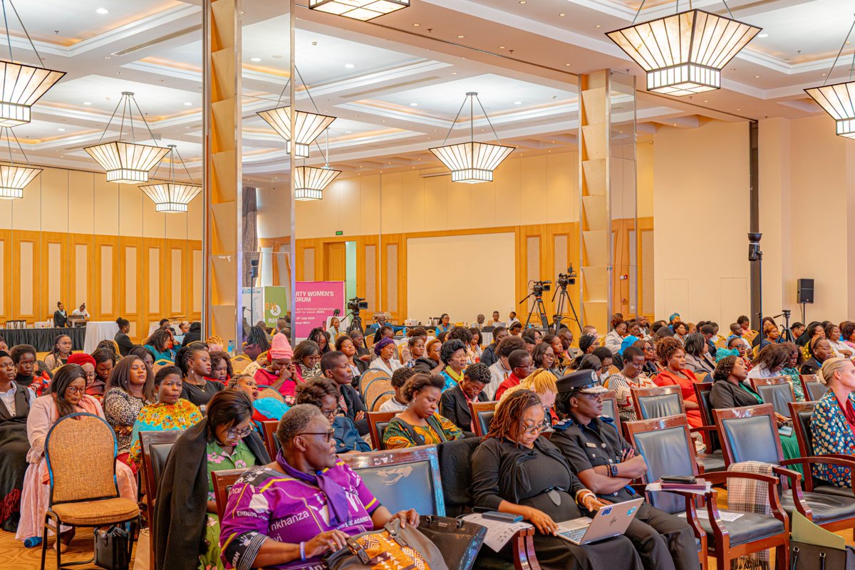 undpmalawi's tweet image. Happening NOW! The #CrossPartyWomensForum has brought together women leaders, parties, MEC, & CSOs to advance inclusive leadership for #MalawiElections2025. Theme: Reimagining Women’s Political Leadership: Malawi’s Path to #Vision2063
📍BICC, Lilongwe #WomenLead #GenderEquality