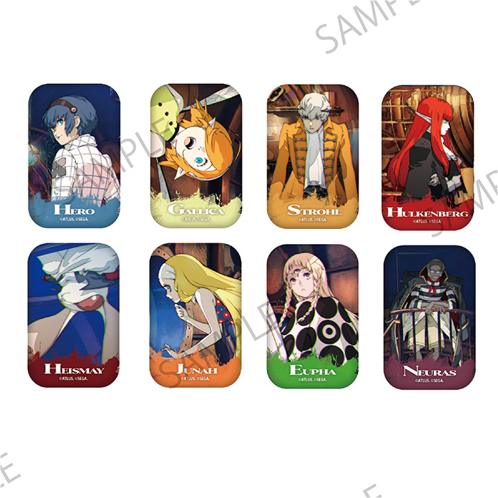 メタファー リファンタジオ 抽選会　C賞　缶バッジセット メタファー：リファンタジオ 発売記念抽選会C賞缶バッジ 主人公