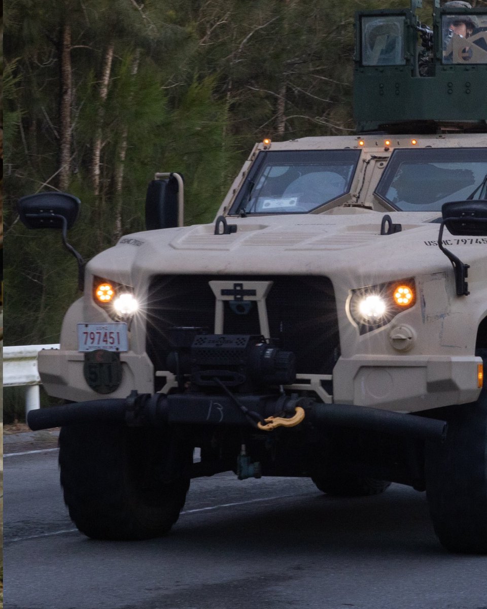 USMCFEA's tweet image. The Humvee walked so the JLTV could off-road sprint through hostile terrain with advanced armor and next-gen comms gear.
The USMC’s Joint Light Tactical Vehicle is faster, smarter, and tougher—built for the fight Marines face today and tomorrow. 🔥🇺🇸
#USMC #JLTV #ModernMarines