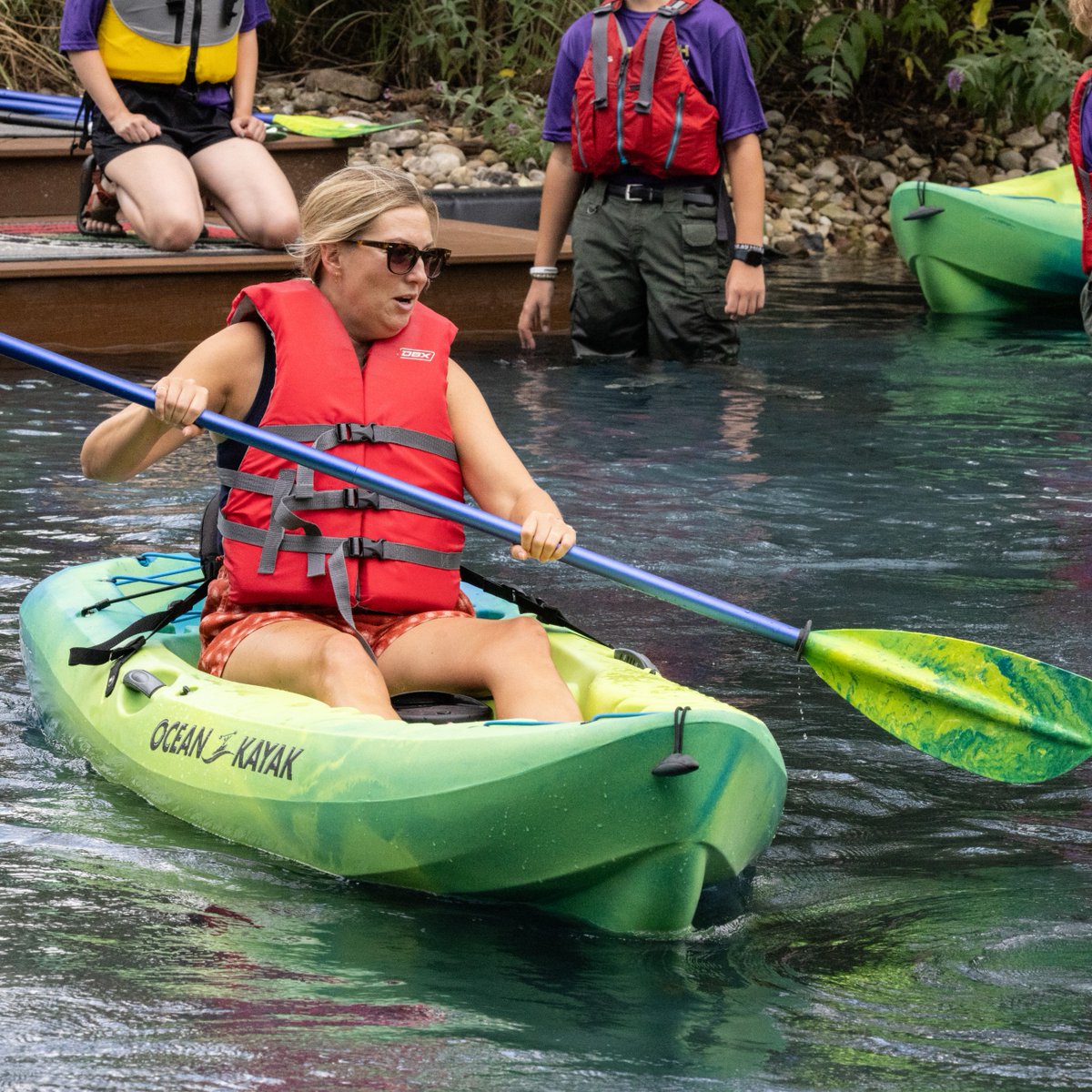 OHStateParks's tweet image. Just one week until the @OhioStateFair! 🎉
The kayak pond is BACK 🛶—open to those 50 inches or taller and perfect for first timers.
Come find us at Natural Resources Park and try it out!
@ohiodnr @OHHeartofitall