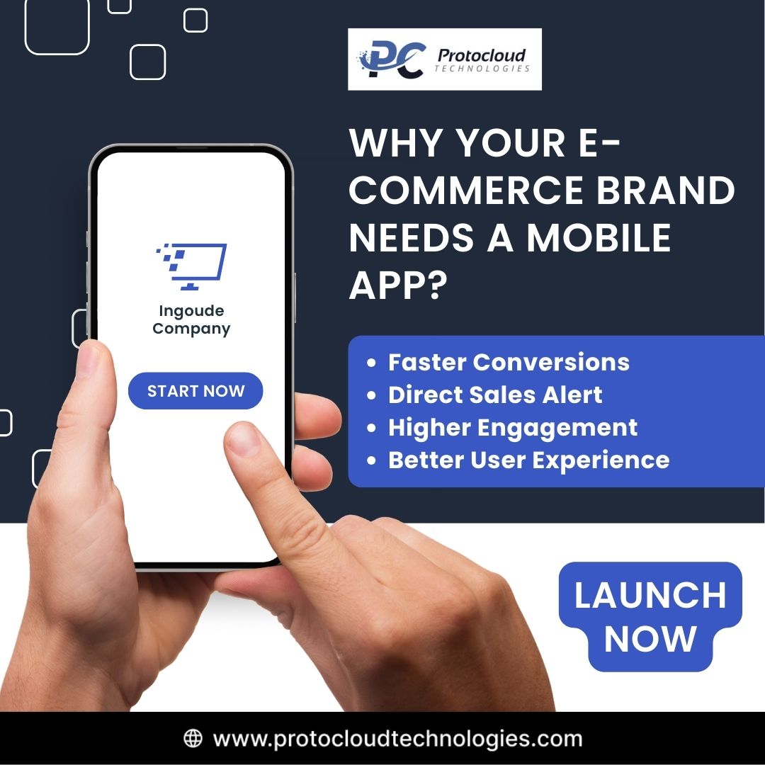 Get Your Custom Mobile App Today!
.
-Stay in your customer’s pocket, not just their mind!

Let Protocloud Technologies turn your store into an app.

#EcommerceApp #MobileAppDevelopment #AppForBusiness #EcommerceSolutions #OnlineStoreApp #BoostSales #FasterConversions