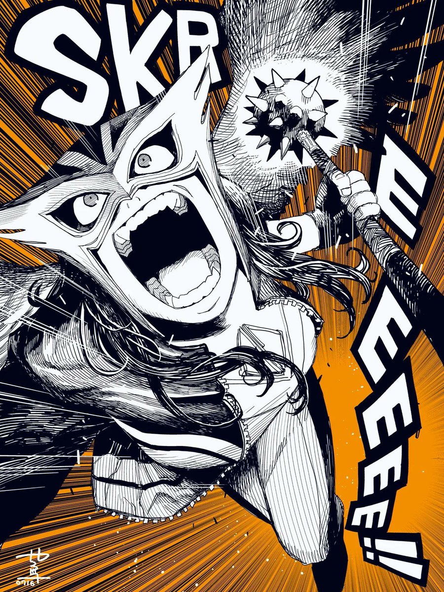 AniNewsAndFacts's tweet image. Hawkgirl and Mr. Terrific illustrations by Tank Chair mangaka Manabu Yashiro.
