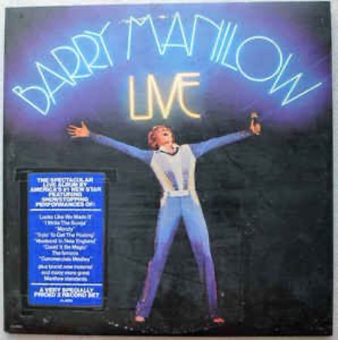 70sDailyDose's tweet image. On July 16, 1977, “Barry Manilow Live” took over the number one spot on the Billboard Hot 100, interrupting what would have been a 27-week run for Fleetwood Mac’s “Rumours”.
