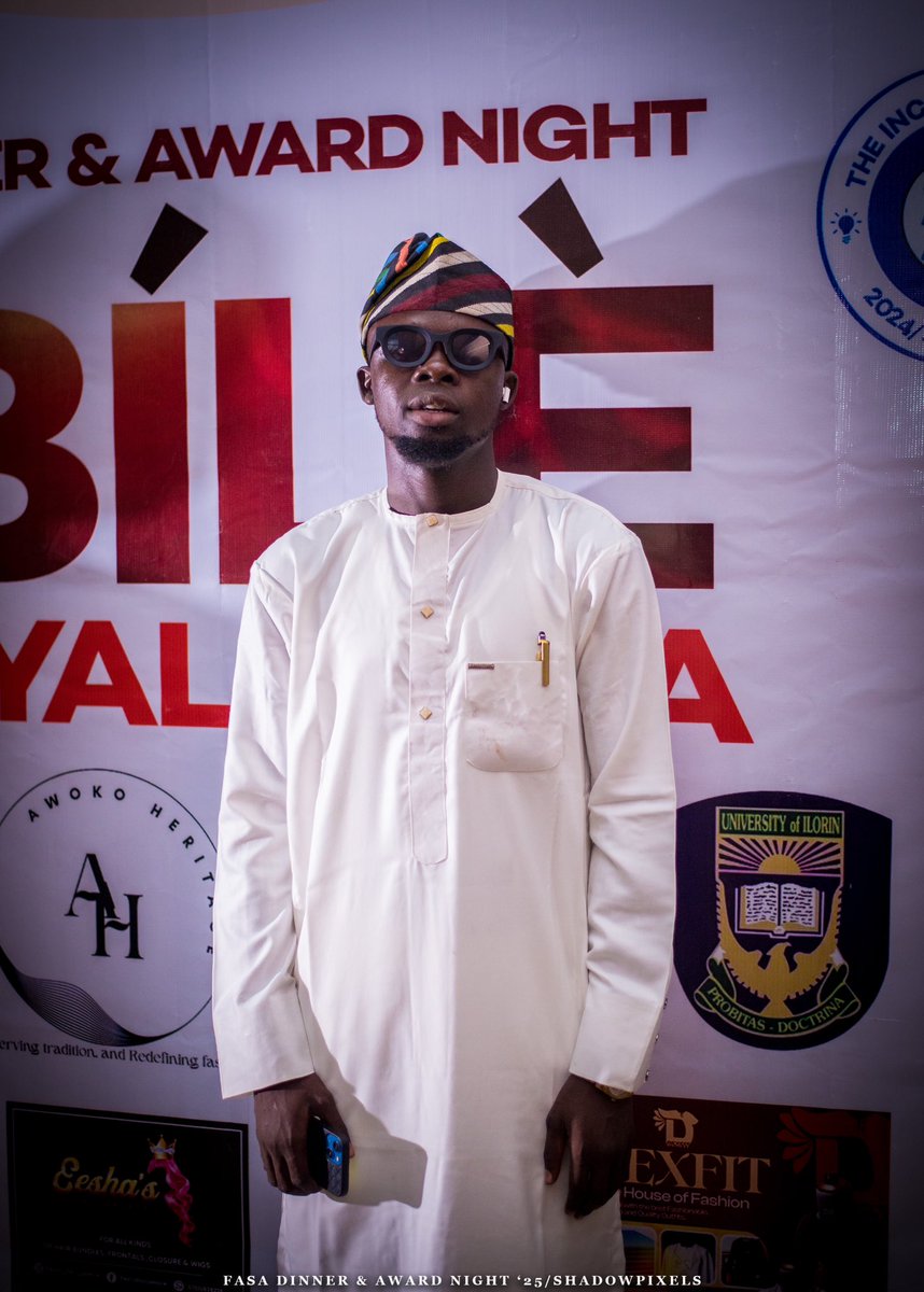 ElBaasity's tweet image. FASA UNILORIN DINNER 25 ❤️
POLITICIAN OF THE YEAR 🕊️🕊️🤍
Thanks FASAITES 🙌🏻🙏