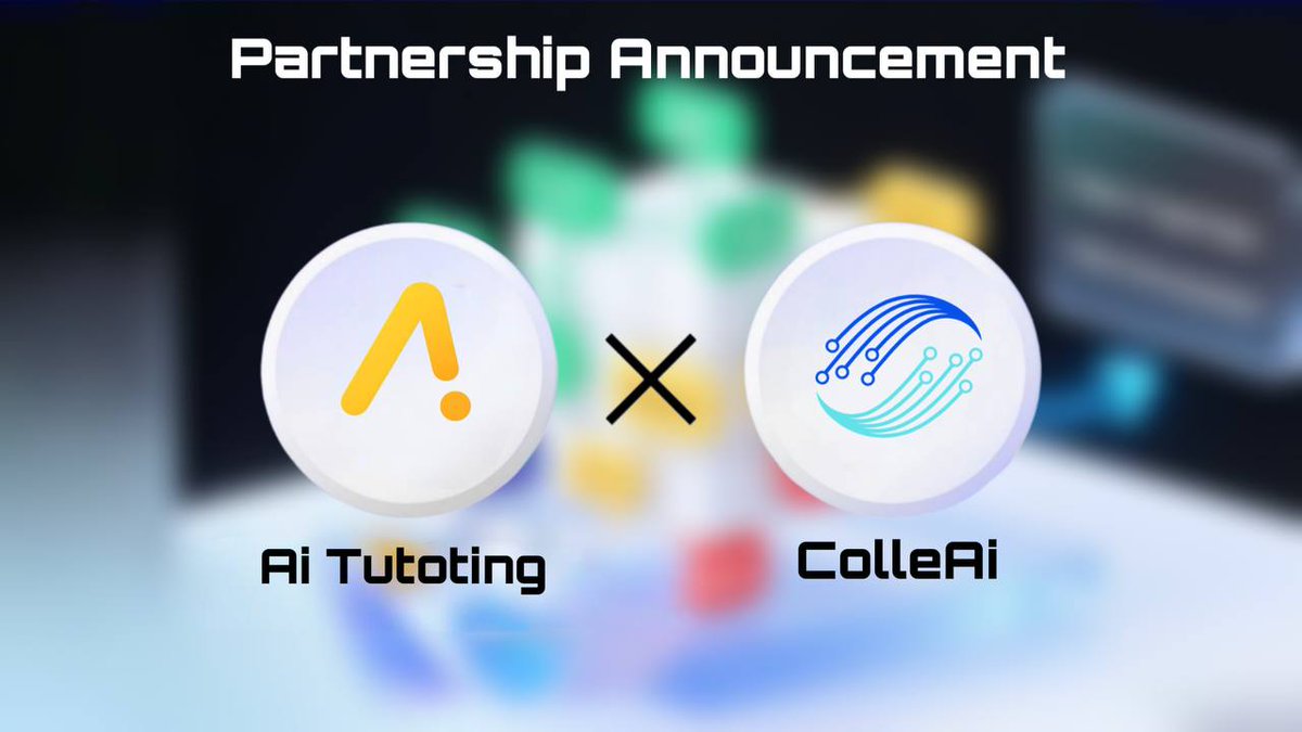 AITutoring_'s tweet image. We’re working with
@colle_ai
, a multichain AI NFT platform making digital creation radically accessible. Together, we're exploring how verified learning outcomes can be expressed, owned, and transferred — not just as data, but as modular, on-chain educational assets.