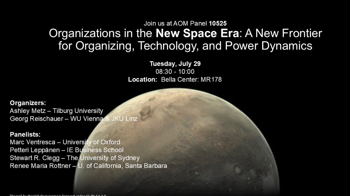 Action stations! Action stations! Launch your #AOM Tuesday morning with our <a href="/AOM_OMT/">OMT Division</a> panel symposium featuring <a href="/marcventresca/">Marc Ventresca</a>, Petteri Leppänen, Stewart Clegg and Renee Rottner; co-organized by myself and @greischauer.