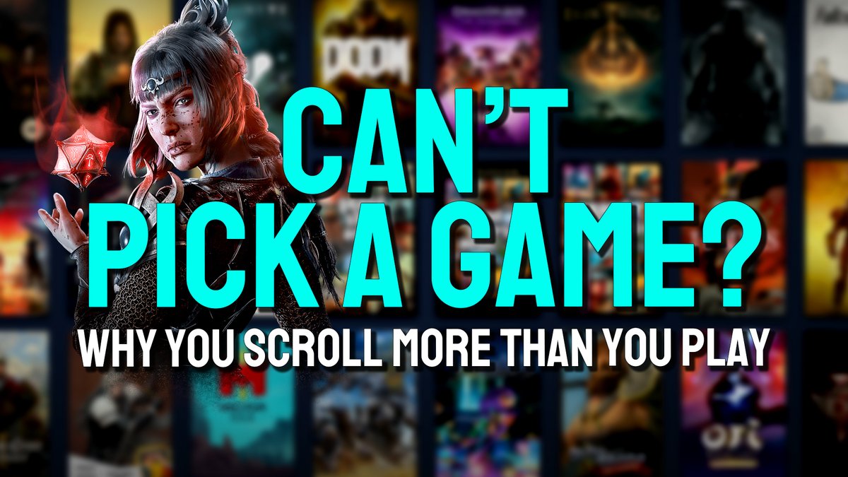 Tens dezenas ou centenas de jogos, não consegues escolher e acabas por não jogar nada?

Falo sobre isso e na forma de resolver esse problema no meu novo vídeo! 🚨

youtu.be/IuYnfGRdcNY
youtu.be/IuYnfGRdcNY
youtu.be/IuYnfGRdcNY