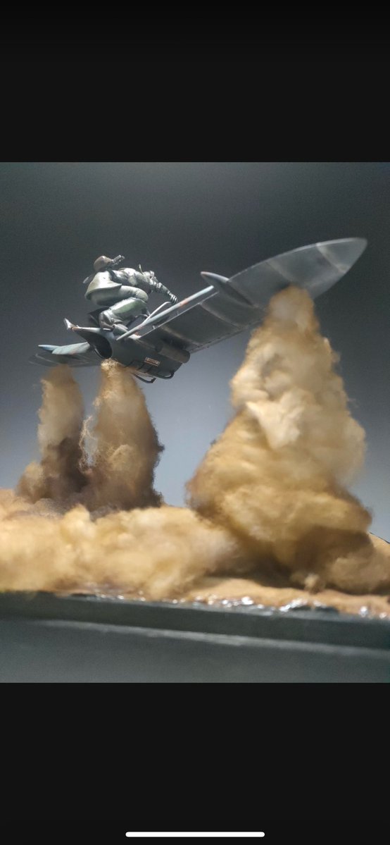 standstone6's tweet image. メーヴェを鉄の飛行機にアレンジしてこの作品を作って 多くの方に僕の事を知ってもらえたと思います☺️
#アイデアの勝利だと自負してるプラモ
