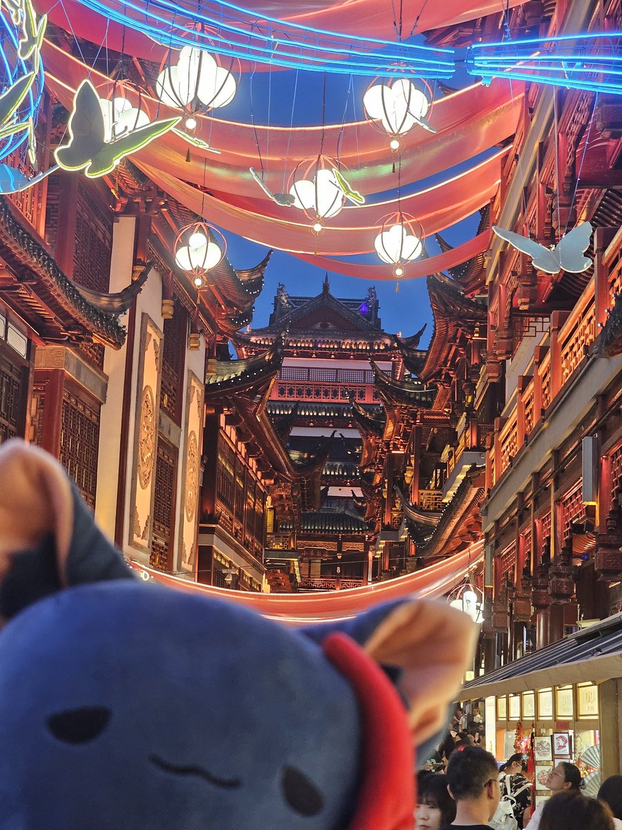 Merrydawg's tweet image. I had a loooong day today
Went to Shanghai Disneyland, saw the sunset from Shanghai Tower, and visited the beautiful Yu Garden shopping district!
What a beautiful city. I'm so happy I was able to come here! Huge thanks to the best manager in the world @ao1fe_x for showing meโฆ