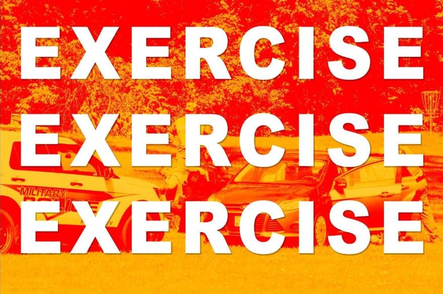 Fort Riley's Annual Full Scale Emergency Preparedness Exercise has begun. There will be increased First Responder Activity at Trooper ACP &amp; Victory Chapel.