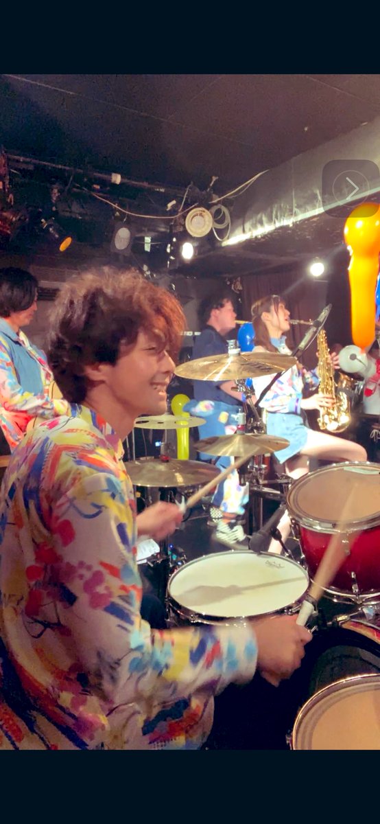 ドラムゆーきゃんです🥁
改めて先週のちょこパ！vol.3
ありがとうございました！

A.saxのみなもんが、当日の様子を動画でまとめてます！
YouTubeを今すぐチェック🫡
URLはリプ欄に貼ります！

当日の楽しい雰囲気を思い出す。
風船はホント見てて楽しかった

また、近いうちにやりたい
#すかちょこ
