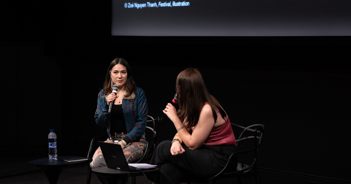 forumdesimages's tweet image. Le replay de la séance Video Game Masters : Carte blanche à Zoé Nguyen Thanh, une affaire de « style », animée par Marine Macq, autrice et galeriste, est disponible ici en intégralité : forumdesimages.fr/video-game-mas…
@Pixnlove @JVlemag @Canardpcredac @OrigaTwi @MacqMarine