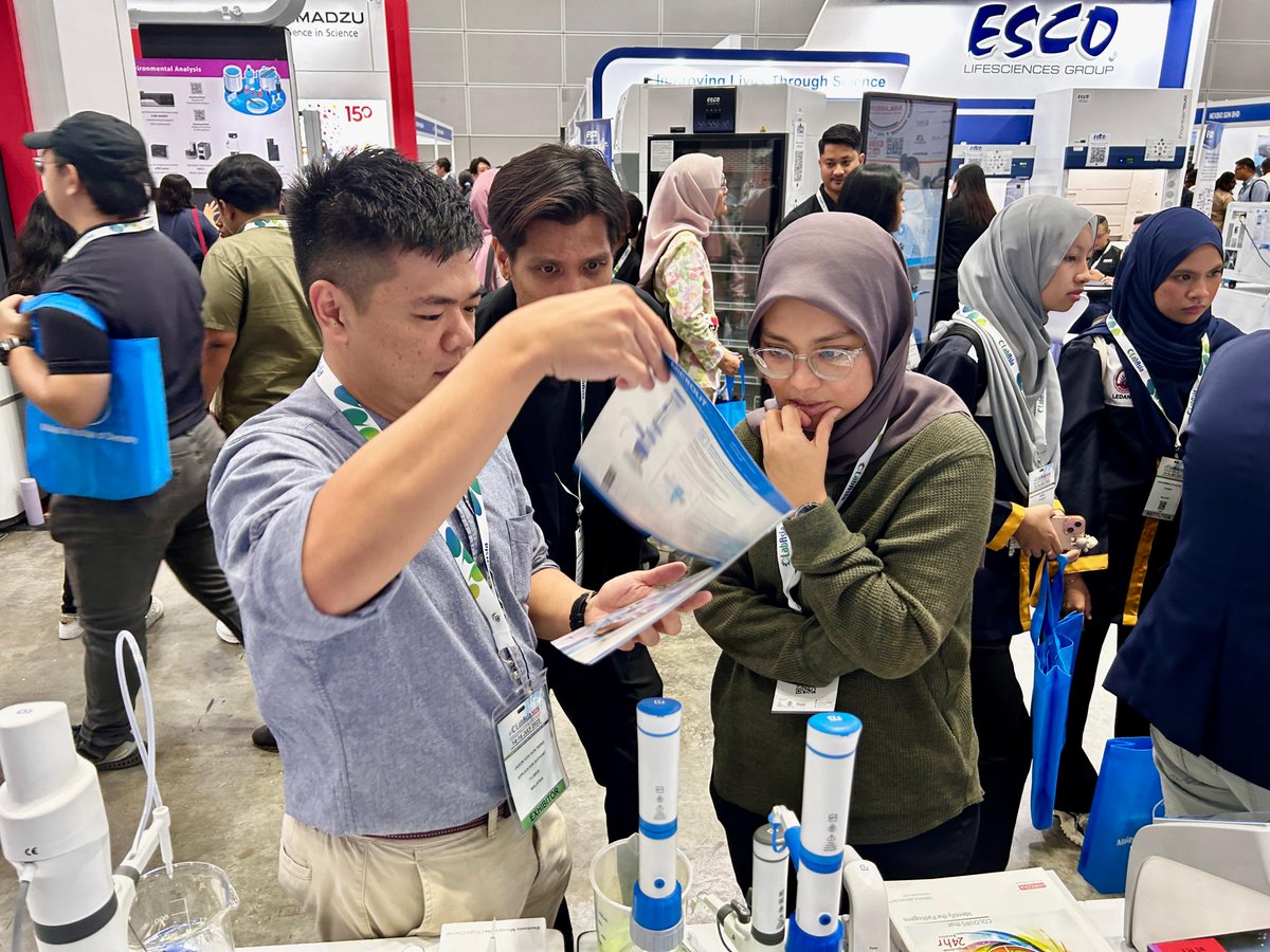 MICROLIT (@microlit_global) on Twitter photo #Day2 at #LabAsia2025 was a success!
Great response with our partner @FCBIOS. Huge interest in Microlit’s precision liquid handling tools—especially our Electronic Pipettes, E-Burettes & more.
Thanks to all who visited.
Stay tuned for #Day3 💡
#MicrolitAtLabAsia #STEM #Day2 at #LabAsia2025 was a success!
Great response with our partner @FCBIOS. Huge interest in Microlit’s precision liquid handling tools—especially our Electronic Pipettes, E-Burettes & more.
Thanks to all who visited.
Stay tuned for #Day3 💡
#MicrolitAtLabAsia #STEM